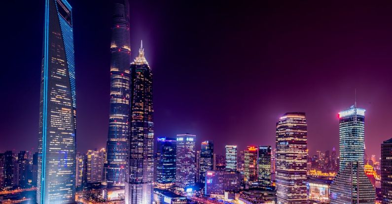 Shanghai Tower - Raised Building Frame